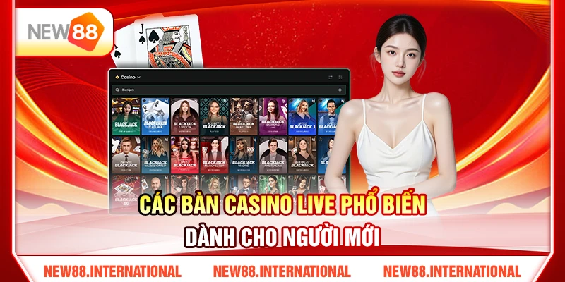 Hướng Dẫn Chơi Casino Live New88 Cho Người Mới Dễ Hiểu